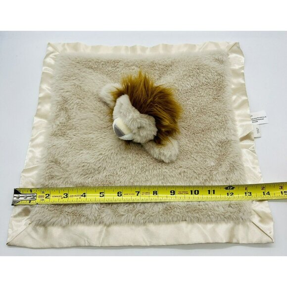 Cloud Island Lion Lovey Security Blanket Satin Edge Back Target 2021 14 inch - Picture 6 of 6